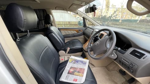 Alfie 2 – 3 berth Toyota campervan Insurance included