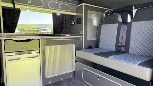 4 berth Vauxhall campervan 