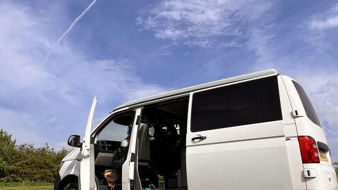 4 berth Volkswagen campervan from 2016