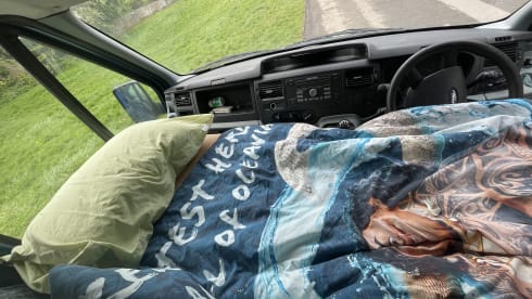 Peggy Blue – 3 berth Ford campervan conversion