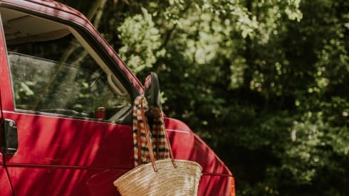 Rooie – 2p Volkswagen bus uit 1998