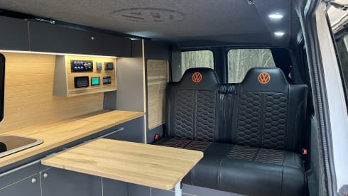 4 berth Volkswagen campervan from 2016