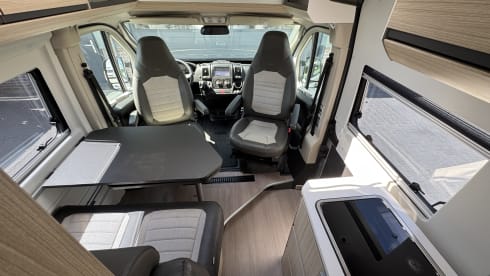 Adria campervan for 2 people