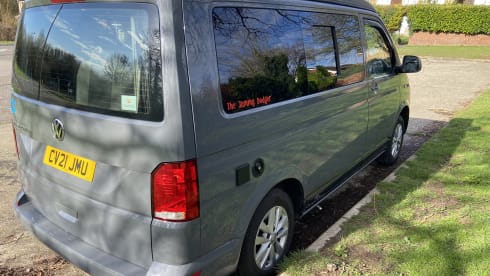 The jammy Dodger – 4 berth Volkswagen camperKing Monte  Carlo 2121