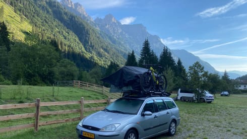 Rooftop tent – 2p Ford rooftop from 2004