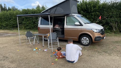 BATmobiel :) – VW California T6.1 with parking heater