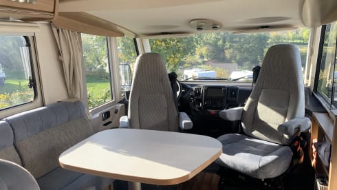 Luxury Hymer Integrated Camper