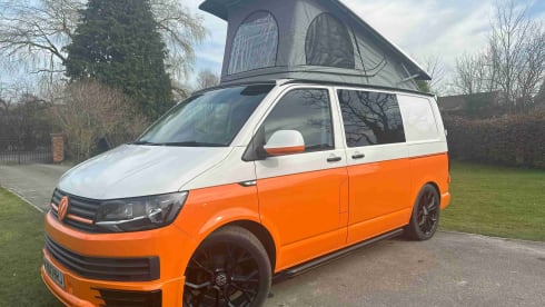 Tango – 4 Berth VW Campervan T6 with Air Con and Heater