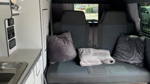 4 berth Volkswagen campervan from 2018