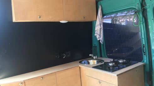 Willi  – Wooden extension with large pull-out bed