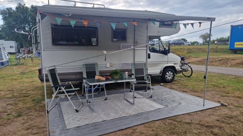 Campertje – 5p Fiat Dethleffs Golbetrotter Alcove from 1995