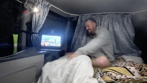 2 berth Fiat campervan 2010 - sleep anywhere!