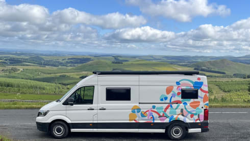 Shroomie – 2 berth Volkswagen crafter campervan