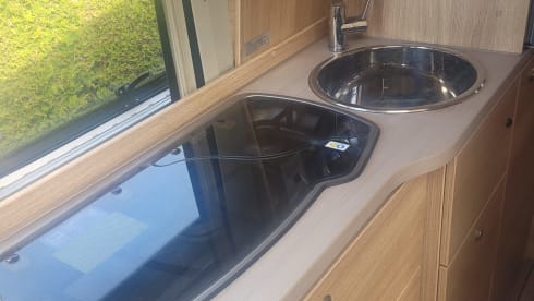 2-person Knaus bus from 2017