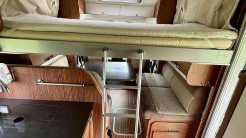 5 person Adria matrix 680 SP half integral camper