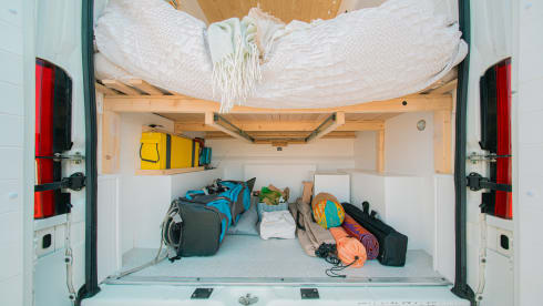 Bug – Luxury 4 berth campervan fully kitted out! Itinerary planning included!