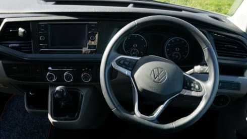 4 berth Volkswagen campervan from 2022