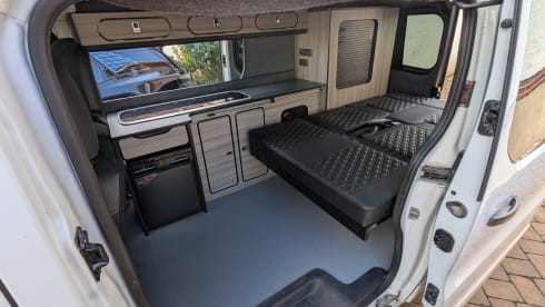 Olivia – 4 berth Vauxhall Vivaro campervan from 2019