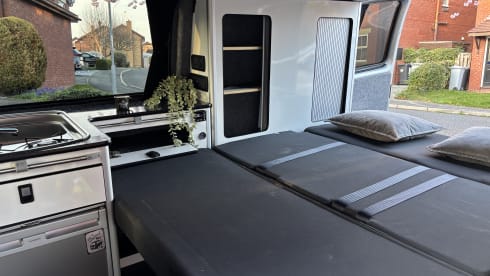 4 berth Volkswagen campervan from 2016