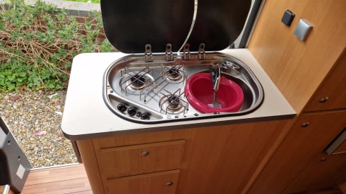Max – 2/3 berth Fiat Ducato 2010 self contained with H&C water, shower and WC