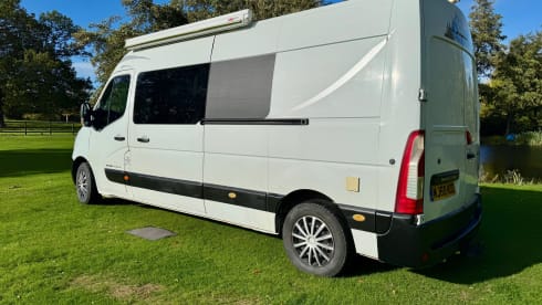 Ronnie  – Renault Master Campervan - Sleeps 5 with optional lean-to inflatable tent