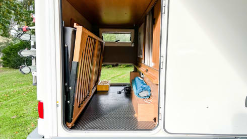 Perfect family camper with bunk bed