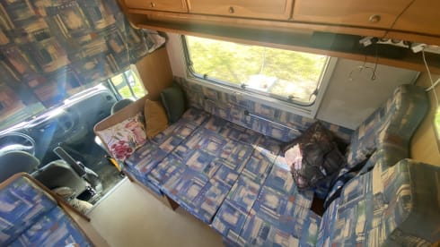 Familie / gezins camper  – Family camper with 7 sleeping places 