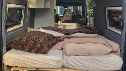 Cool, cozy 3p Renault Master campervan from 2017