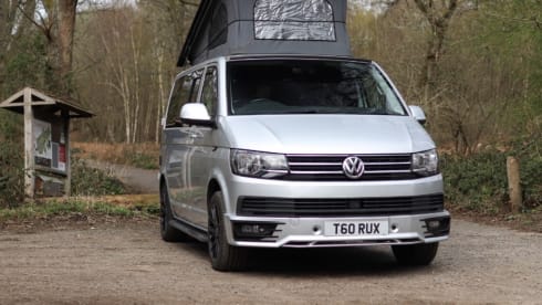 4 berth Volkswagen campervan from 2017