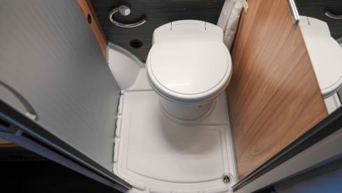 Luxury HYMER camper van 