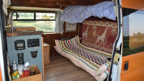 Bertha – 3 berth Ford Custom Built Campervan