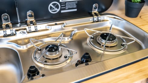 4 berth Volkswagen bus from 2012