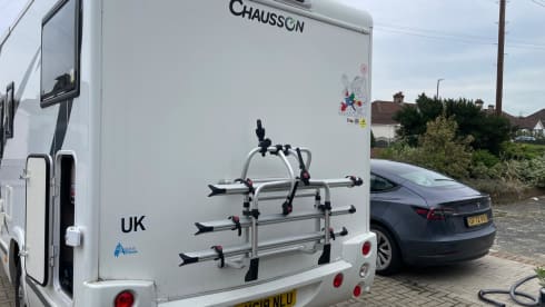 4 berth Chausson campervan from 2019