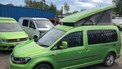 Green  – 2 Berth Mini Camper