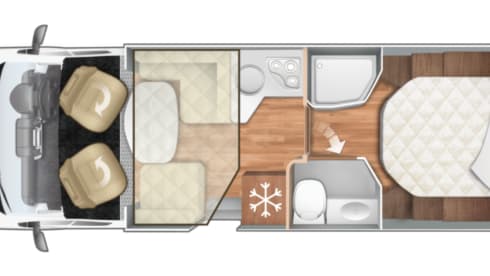 Wayfarer II – 5 berth - RollerTeam Zefiro 696 - 2026