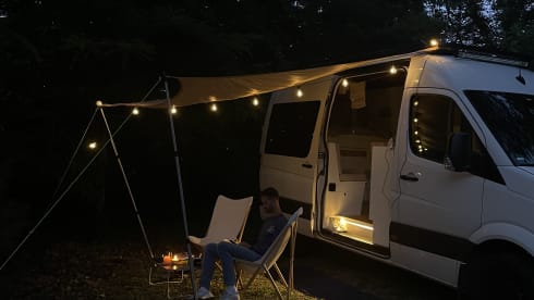 Luxury adventure off-grid Volkswagen Crafter