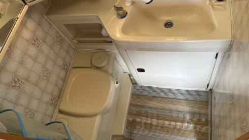 3p Hymer alcove uit 1991