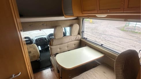Betty – 6 berth Fiat alcove from 2005