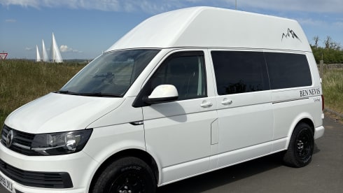 Ben Nevis  – Insurance included custom Volkswagen camper from Edinburgh airport 