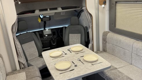 Adamo – 4 berth Bailey semi-integrated from 2023