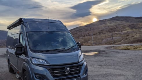 The Van – 4 berth Hymer campervan from 2018