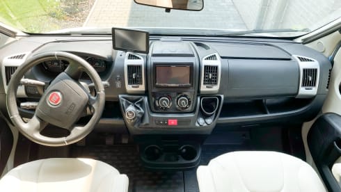 Volledig Uitgeruste + Autonome 4p Fiat Semi-Integraal met Level Systeem