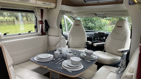 Pilote P710 Luxury 4 Berth • Otley Pickup • Explore Yorkshire Dales