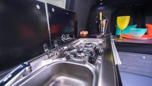 Grey VW Camper – Lake Windermere Luxury heated campervan 