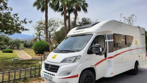 Camper4spain – 4p Sunlight Fiat semi-integrated 2020 Spain, Malaga FLY AND DRIVE
