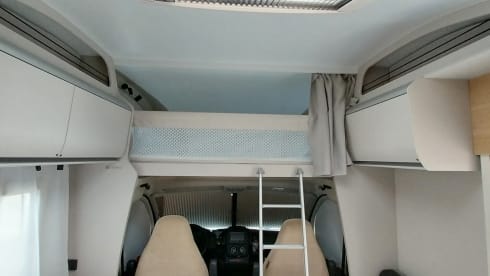 6p Adria Mobil alcove from 2024