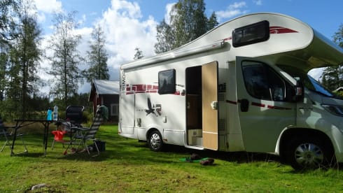 Recent Fiat Rimor Seal 7 6 Person Alcove 