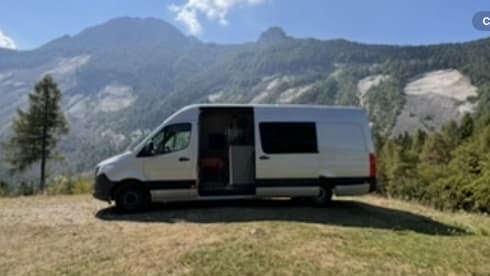 Claudia Sprintervan – Bus Mercedes-Benz 2 couchettes de 2019