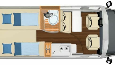 Freeda – Luxury off-grid Hymer (4p) roof tent
