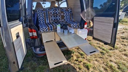 2-seater Volkswagen campervan from 2013